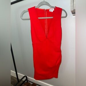 Red Superdown Cocktail Dress